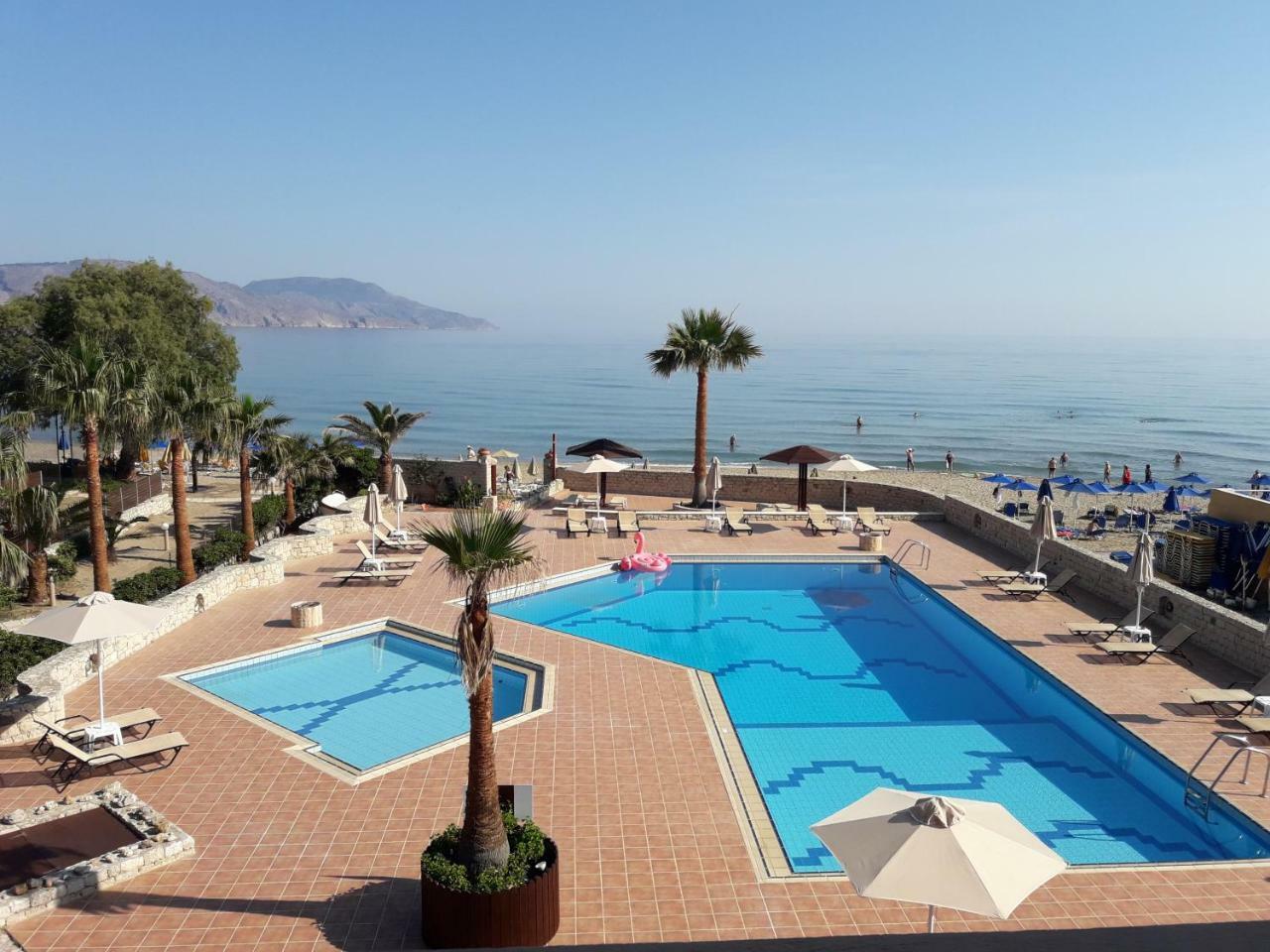 Aquamar Beach Hotel Kournas Exterior photo